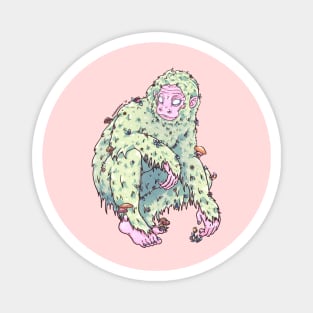 Pastel Big Foot Magnet